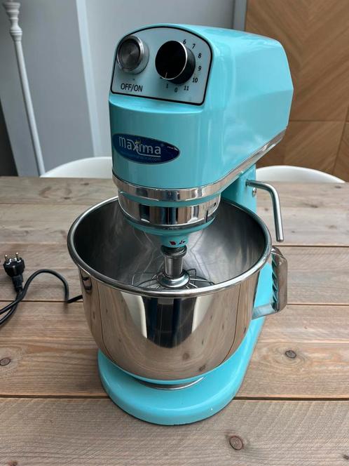 Maxima planeetmenger MPM7, Elektronische apparatuur, Keukenmixers, Gebruikt, 4 liter of meer, 3 snelheden of meer, Vaatwasserbestendig