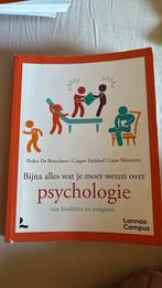 Bijna alles wat je moet weten over psychologie, Ophalen of Verzenden, Zo goed als nieuw, Pedro De Bruyckere; Casper Hulshof; Liese Missinne