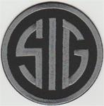 Sig Sauer stoffen opstrijk patch embleem #3, Verzenden, Nieuw