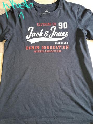 Various jacks Jones T-shirt voor jongens maat 152 (prijs per