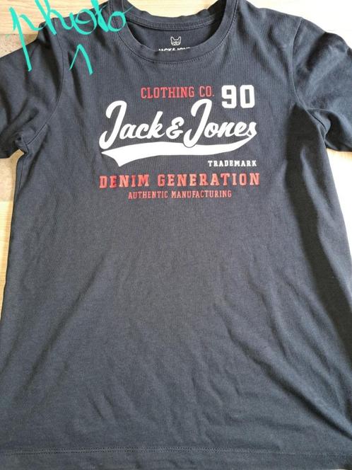 T-shirt jacks jones T 152 (prix par t-shirt), Kinderen en Baby's, Kinderkleding | Maat 152, Zo goed als nieuw, Jongen, Overige typen