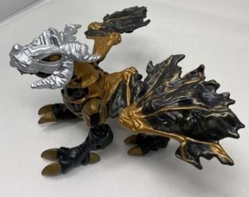 Mega Blocks Fire & Ice Dragon Krystal Wars Black & Gold beschikbaar voor biedingen