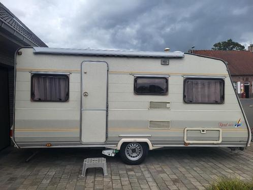 Caravan sterckeman 460E, Caravans en Kamperen, Caravans, Particulier, tot en met 4, 750 - 1000 kg, Rondzit, Sterckeman, 4 tot 5 meter