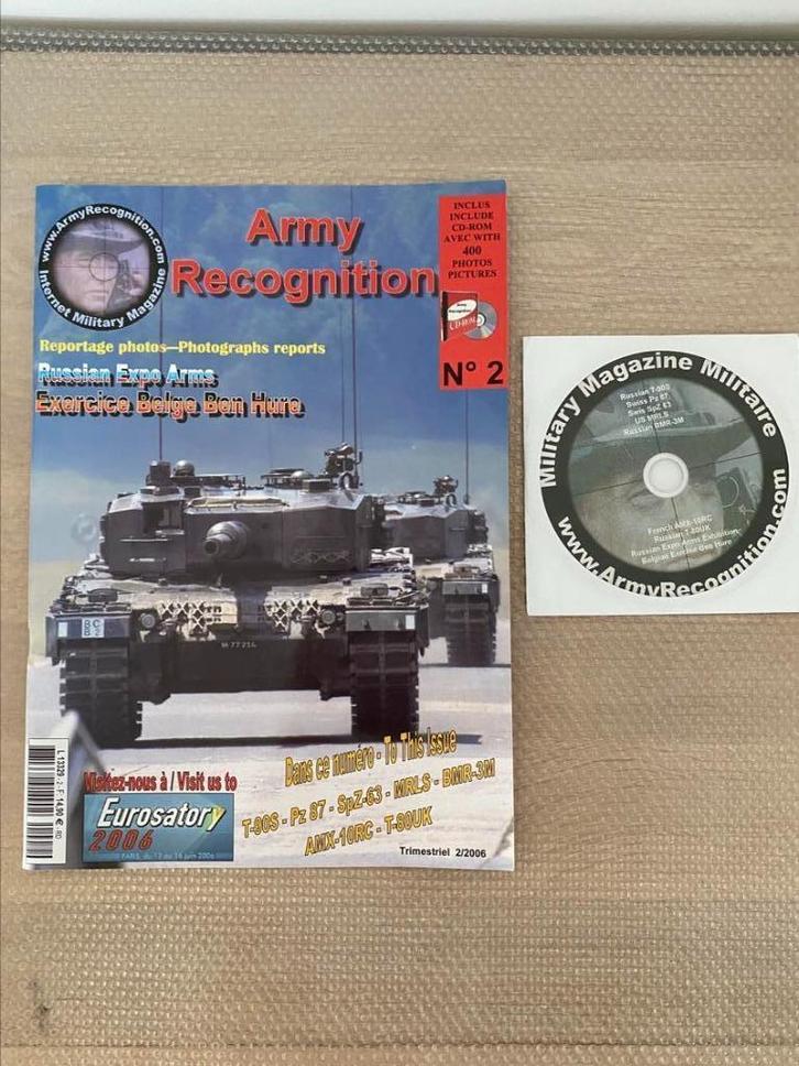 Magazine Army Recognition n 2, Collections, Objets militaires | Général, Armée de terre, Enlèvement ou Envoi