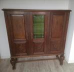 Antieke kast met glas in lood, Ophalen