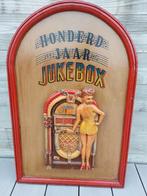 Oud 3D bord honderd jaar jukebox ZELDZAAM, Verzamelen, Automaten | Jukeboxen, Ophalen of Verzenden, Zo goed als nieuw