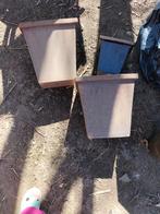 Zeer degelijke kwaliteit terracotta potten gratis binnenpot, Tuin en Terras, Ophalen, Zo goed als nieuw, Vierkant