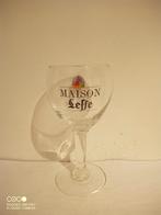 Oud galopin bierglas Maison Leffe, Verzamelen, Ophalen of Verzenden, Zo goed als nieuw, Glas of Glazen, Leffe