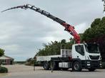 Iveco Stralis 420 2015!TRUCK HMF50TM/FLY-JIB! WINCH/LIER!ROO, Auto's, Euro 6, Iveco, Wit, Bedrijf