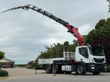 Iveco Stralis 420 2015!TRUCK HMF50TM/FLY-JIB! WINCH/LIER!ROO beschikbaar voor biedingen