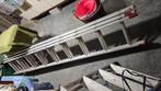 aluminium ladder, Doe-het-zelf en Bouw, Ladders en Trappen, Ophalen, Zo goed als nieuw, Ladder, Opvouwbaar of Inschuifbaar