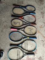 8 tennisrackets 50 euro voor de partij., Ophalen, Gebruikt