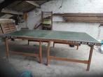 Tafeltafeltennistafel, Sport en Fitness, Ophalen, Gebruikt, Tafel Indoor, Inklapbaar