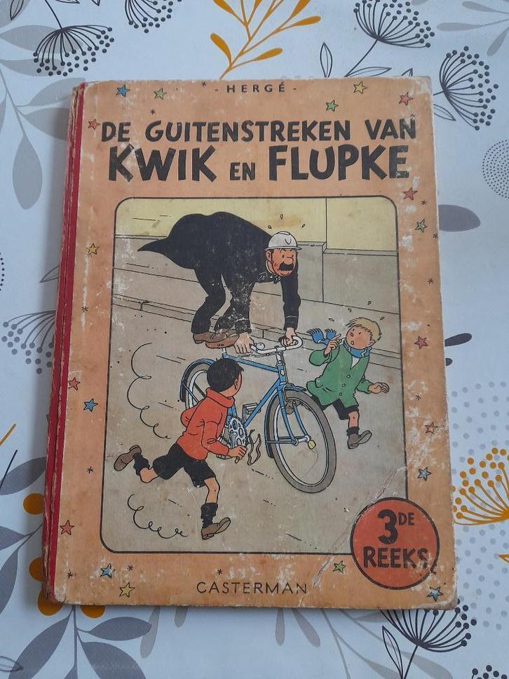 Kwik en Flupke nr 3 eerste druk 1950, Boeken, Stripverhalen, Gelezen, Ophalen of Verzenden