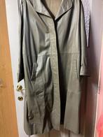 Grijze leren jas voor dames in grote maten, Kleding | Dames, Ophalen, Sans marque, Maat 46/48 (XL) of groter, Grijs