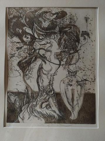 Kunstwerk / tekening Martin Linnartz €75 beschikbaar voor biedingen