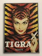 Tigra reclamebord (blik, geen email), Verzamelen, Ophalen, Gebruikt, Reclamebord