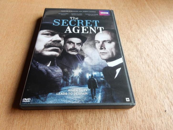 nr.1157- Dvd: the secret agent - thriller, Cd's en Dvd's, Dvd's | Thrillers en Misdaad, Zo goed als nieuw, Actiethriller, Vanaf 16 jaar