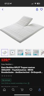 Split topper Matras, Ophalen of Verzenden, Nieuw, Matras