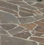Flagstones Italiaanse Porfier XXL 20-40mm 2-4pc M2, Ophalen, Nieuw, Terrastegels, Natuursteen
