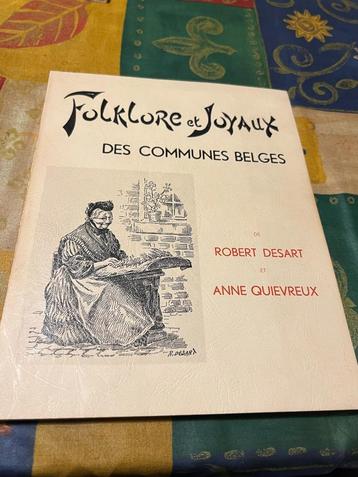Folklore et Joyaux des communes belges par Robert Desart et beschikbaar voor biedingen