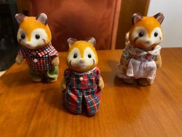 Sylvanian 5215 Famille Panda Roux (2016)