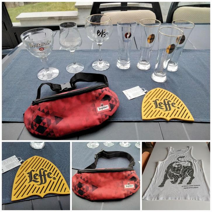 Verres et articles publicitaires marques bières / NEUF, Collections, Marques de bière, Neuf, Jupiler, Enlèvement ou Envoi