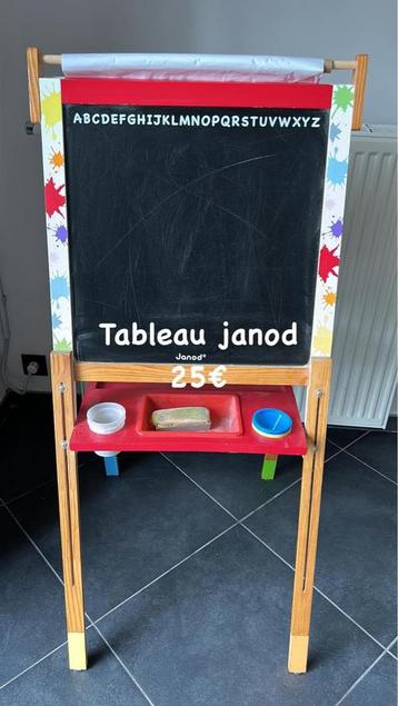 Tableau enfant janod, Utilisé