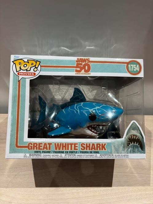 Great White Shark #1754 Funko Pop! Jaws 50th Anniversary, Verzamelen, Poppetjes en Figuurtjes, Ophalen of Verzenden