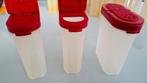Tupperware - pots à épices, Rouge, Enlèvement ou Envoi, Utilisé, Autres types