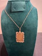 Ketting met 18k gouden hanger (beschikbaar), Ophalen, Met hanger, Zo goed als nieuw, Goud