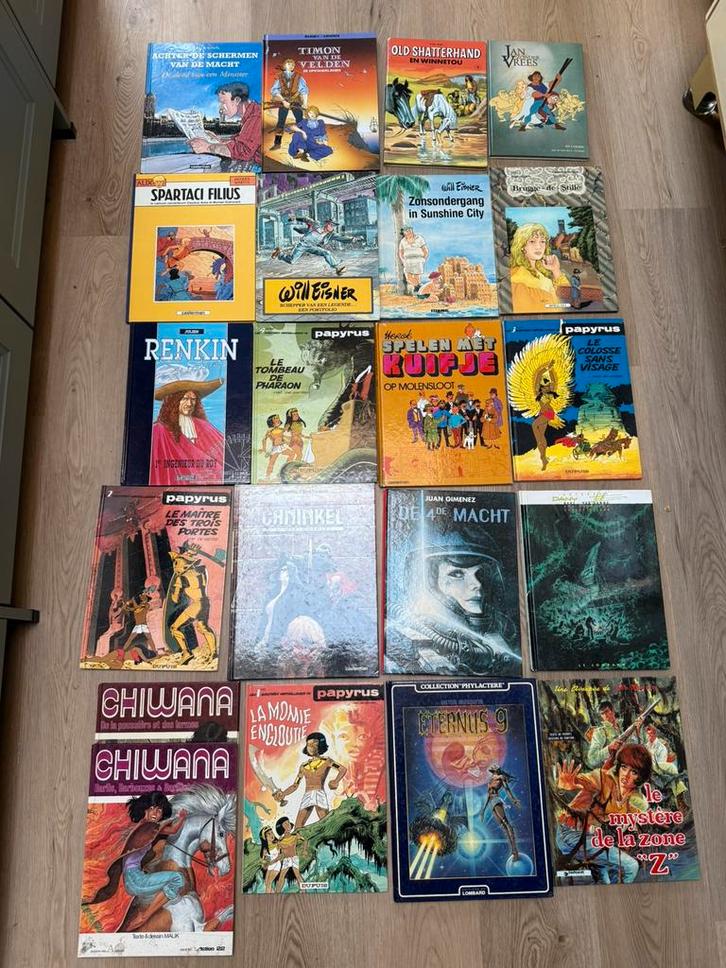 21x HC hardcover strips divers 1970-2000, Cd's en Dvd's, VHS | Kinderen en Jeugd, Zo goed als nieuw, Ophalen