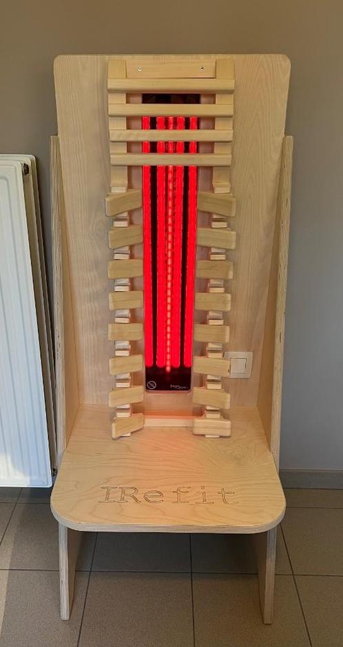 Irefit, infraroodsauna in een zitbank, Sport en Fitness, Sauna, Zo goed als nieuw, Complete sauna, Infrarood, Ophalen