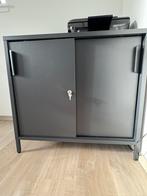 IKEA TROTTEN kast zwart, Maison & Meubles, Armoires | Armoires à porte coulissante & Armoires à archives, Enlèvement, Comme neuf