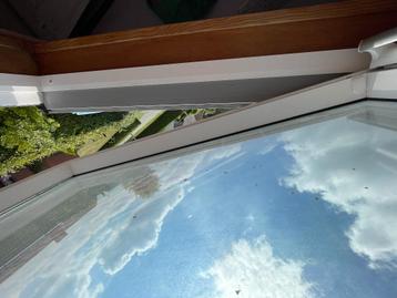 2 dakvenster velux GPL SK06 2070 114*118, Double vitrage, Lucarne, Enlèvement, Utilisé