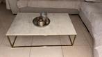 Table en faux marbre, Maison & Meubles, Faux marbre, Comme neuf, 100 à 150 cm, Enlèvement