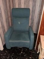 Relaxfauteuil toffe kleur, Ophalen, Stof