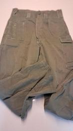 BELGIQUE - ABL - PANTALONS DE TOILE BATTLE DRESS - ANNEES 50, Ophalen of Verzenden, Landmacht, Kleding of Schoenen
