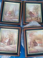 4 seizoenen op doek, Antiek en Kunst, Ophalen