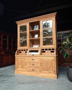 Grutterskast teakhout | Teak apothekerskast | #2329, Antiek en Kunst, Ophalen of Verzenden