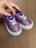 Mini Vans paarse glitter maat 17,5, Kinderen en Baby's, Babykleding | Schoentjes en Sokjes, Ophalen, Gebruikt, Schoentjes, Vans