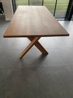 Massief eiken onbehandelde eettafel Ethnicraft, Ophalen, Gebruikt, Modern, landelijk, Eikenhout