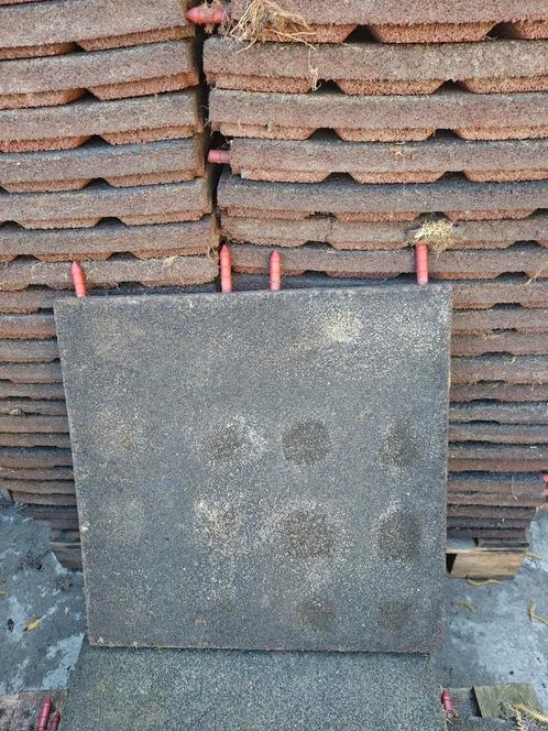 Rubberen tegels 50x50x4.5 cm staltegels stalmatten speeltuin, Dieren en Toebehoren, Stalling en Weidegang