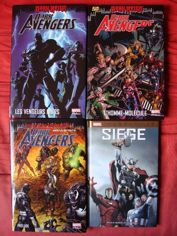 Dark Avengers + Siège (4 tomes, complet, VF), Livres, BD, Comme neuf, Série complète ou Série, Enlèvement