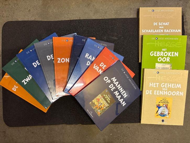 KUIFJES 160st (o.a Kuifje Collectie waarvan 8 geseald), Verzamelen, Stripfiguren, Zo goed als nieuw, Boek of Spel, Kuifje, Ophalen