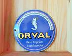 Emaille plaat van Orval, Verzamelen, Merken en Reclamevoorwerpen, Ophalen of Verzenden, Zo goed als nieuw, Reclamebord