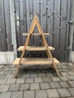 Steigerhouten rek, Tuin en Terras, Ophalen, Zo goed als nieuw