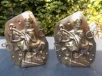 2 oude chocoladevormpjes van St-Nicolas, Antiek en Kunst, Ophalen of Verzenden