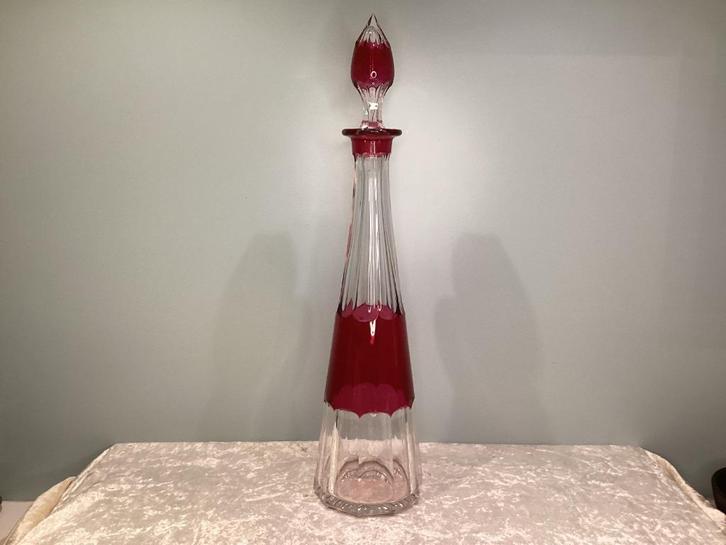 Karaf Val Saint Lambert. VSL016/Da., Antiek en Kunst, Antiek | Glaswerk en Kristal, Ophalen of Verzenden
