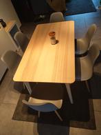 Table Ikea + 6 chaises, Maison & Meubles, Salles à manger complètes, Comme neuf, Enlèvement ou Envoi